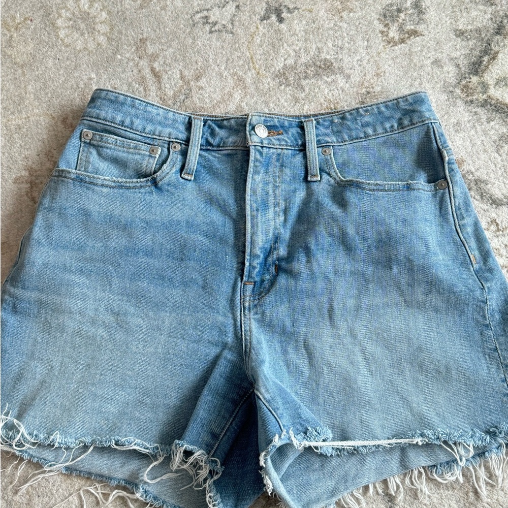 Light Blue Denim Women Shorts